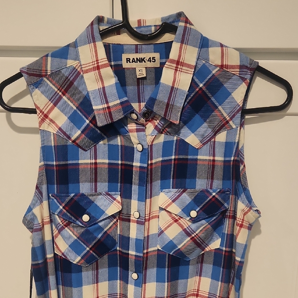 Rank 45 Womens Country Style Light Flannel